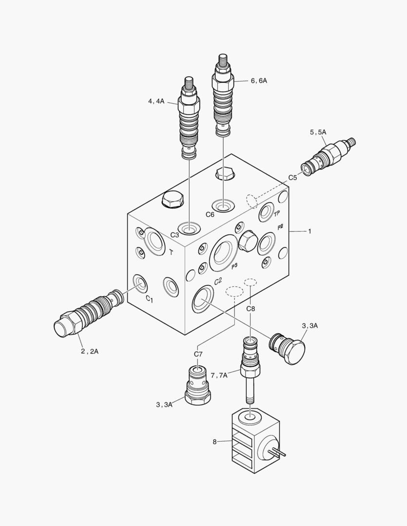 3560 BRAKE & PILOT SUPPLY VALVE