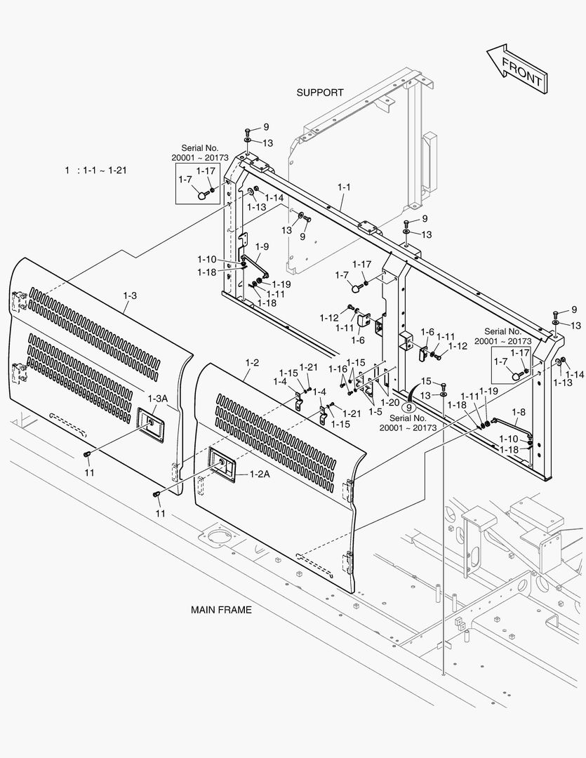 БОКОВАЯ ДВЕРЬ - ЛЕВОСТОРОННИЙ