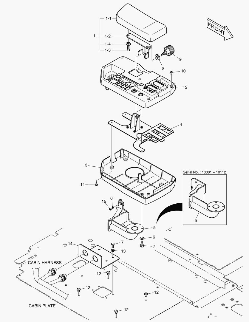 ПУЛЬТ УПРАВЛЕНИЯ-ДВА РЫЧАГА(ЭЛЕКТРИКА)