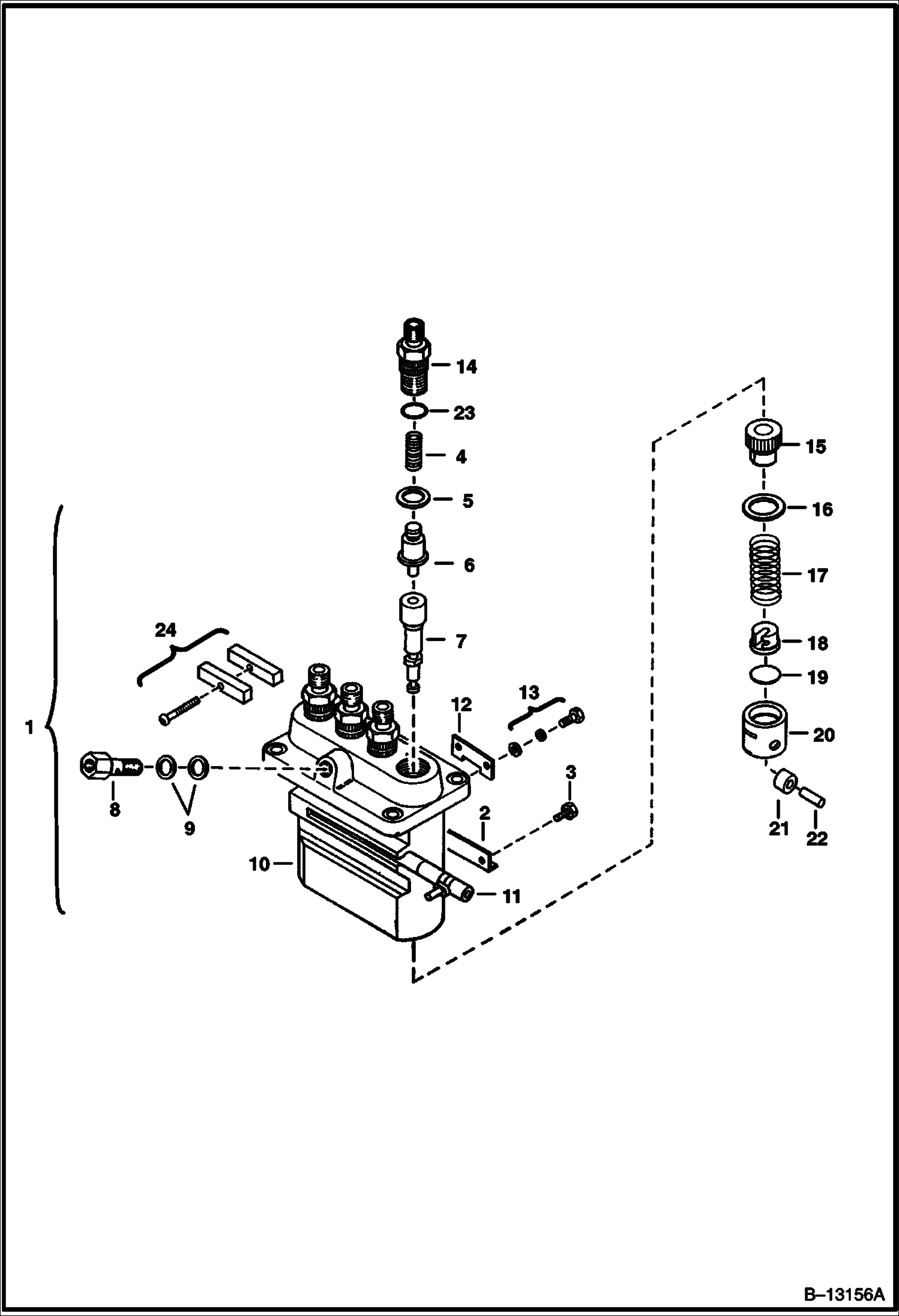 НАСОС ВПРЫСКА (KUBOTA - V2003T)