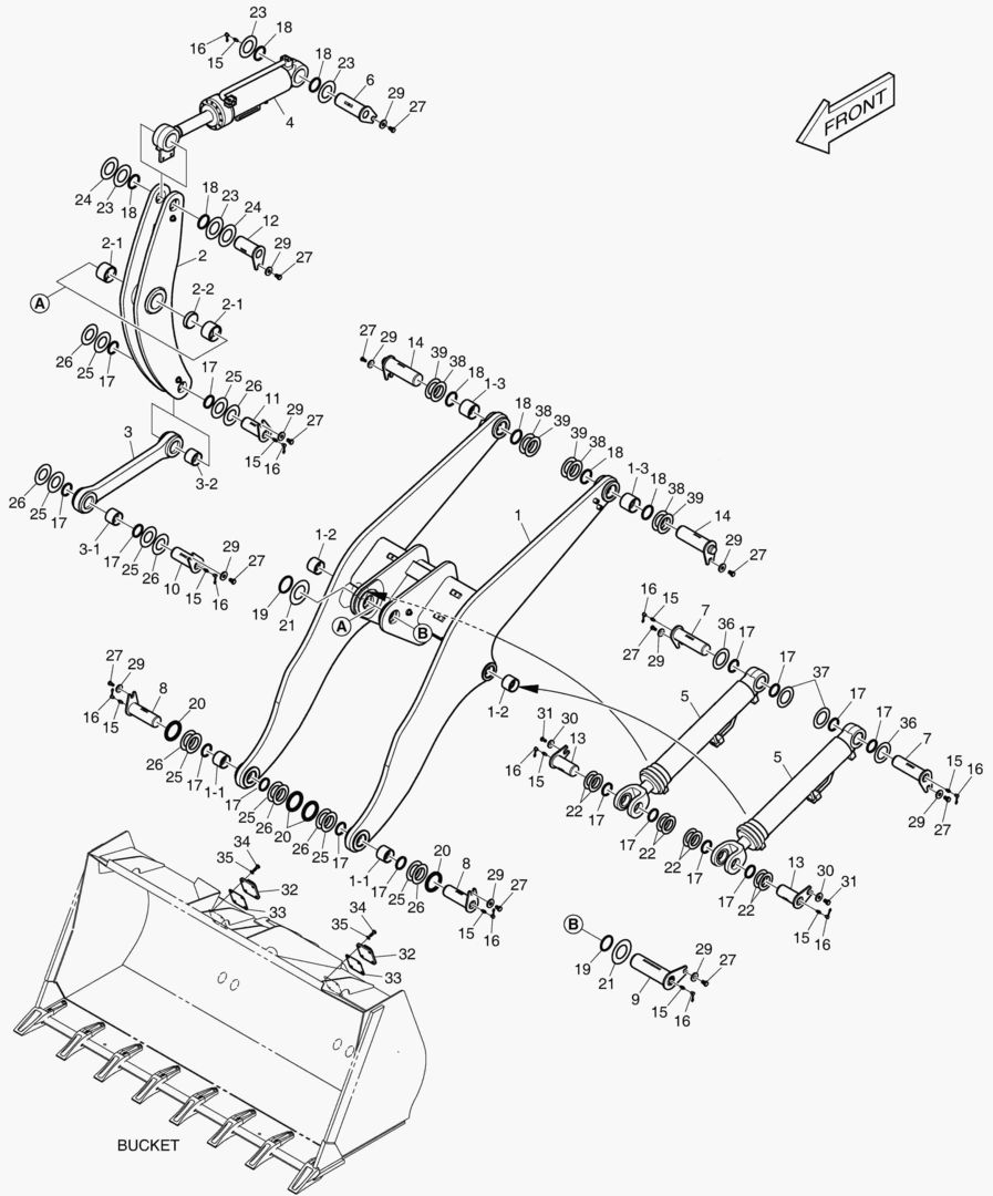 Спецтехника 5420 LOADER ARM ASS`Y - LONG BOOM [5001~10184] - главное фото