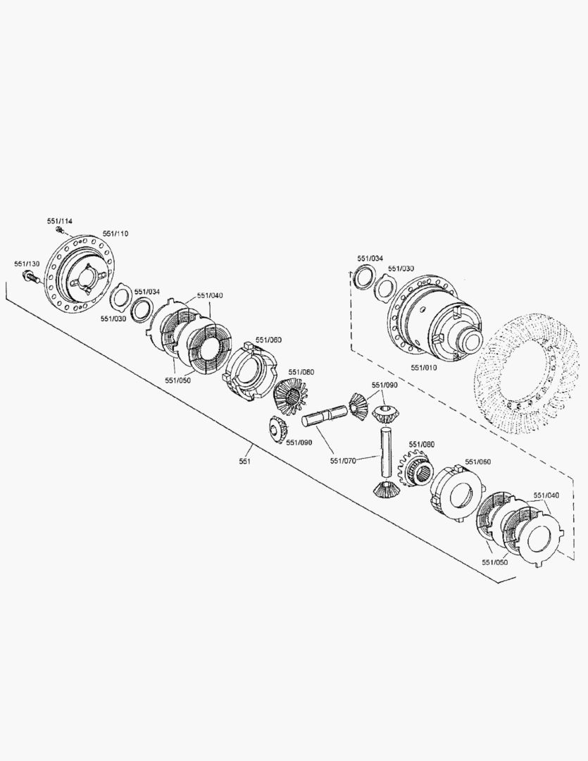 G070-92 DIFF. CARRIER