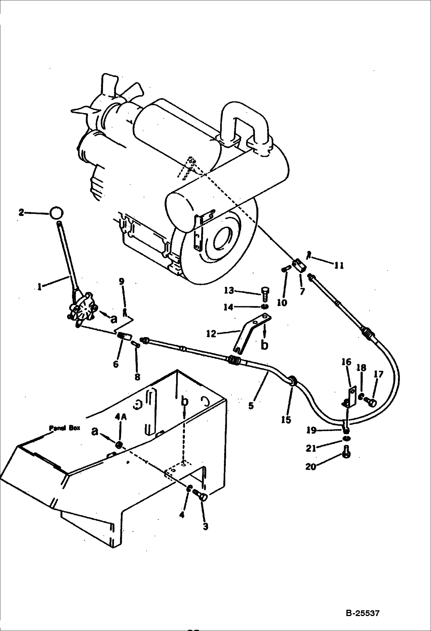 РЫЧАГ УПРАВЛЕНИЯ ПОДАЧЕЙ ТОПЛИВА