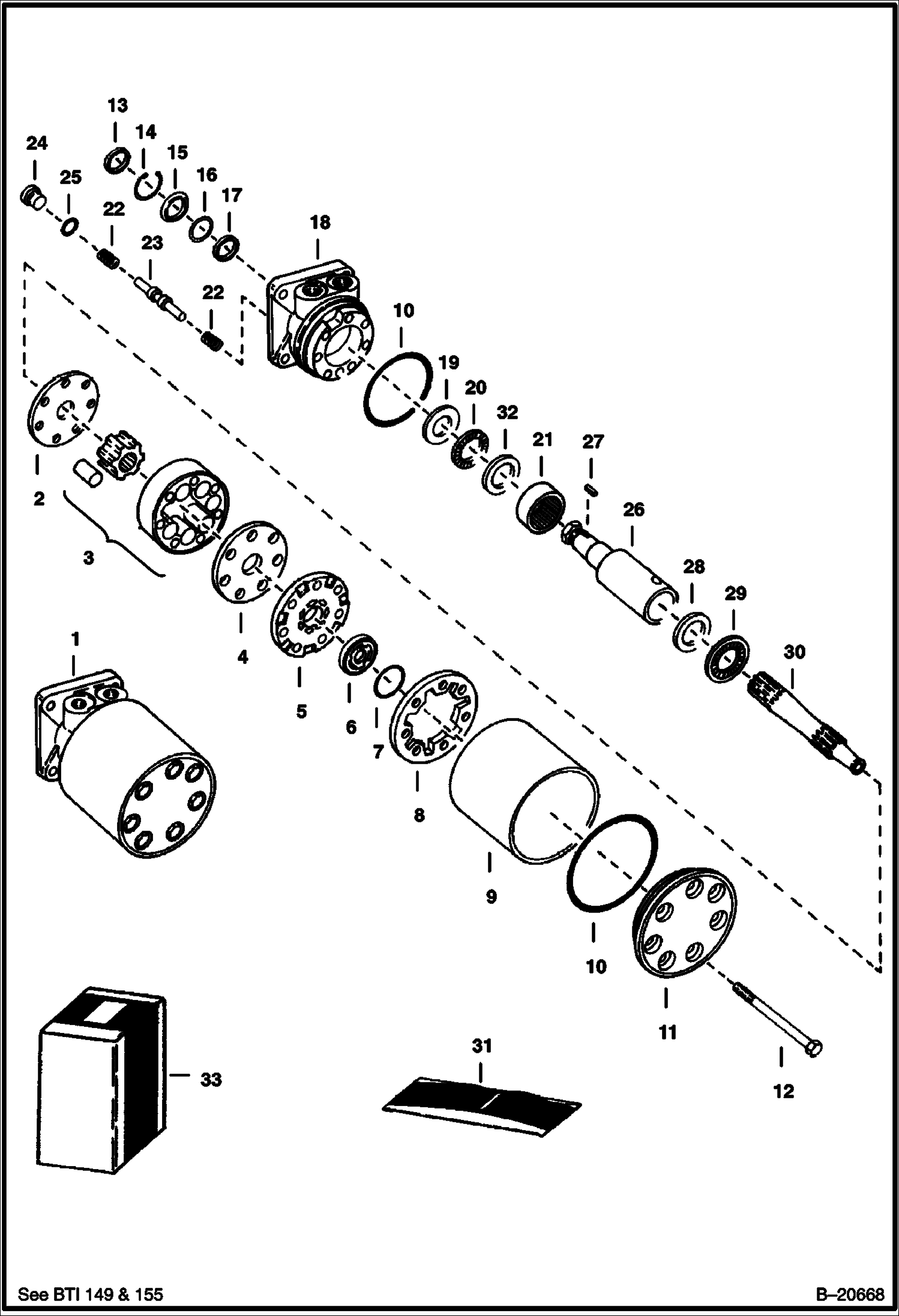 ГИДРОСТАТИЧЕСКИЙ ДВИГАТЕЛЬ (MAE 24027)
