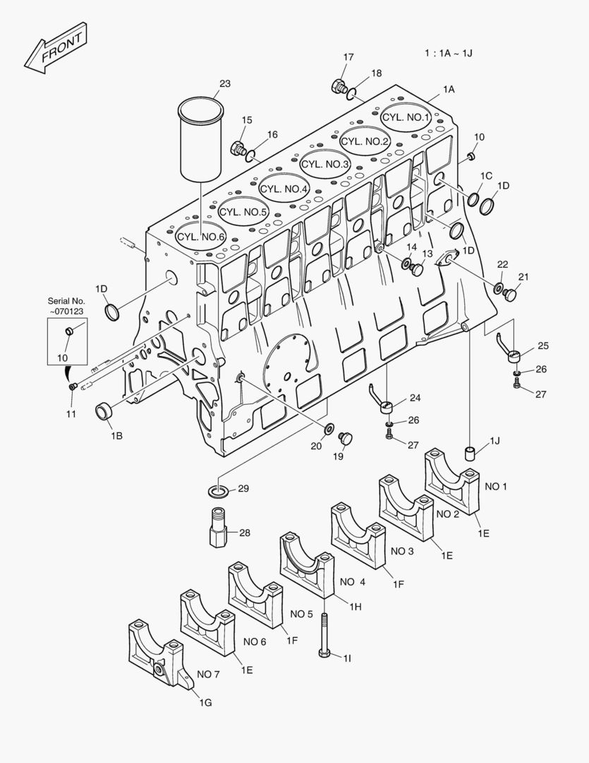 БЛОК ЦИЛИНДРОВ