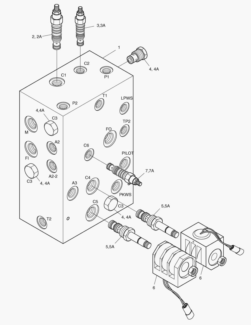 Спецтехника 3470 BRAKE & PILOT SUPPLY VALVE - главное фото