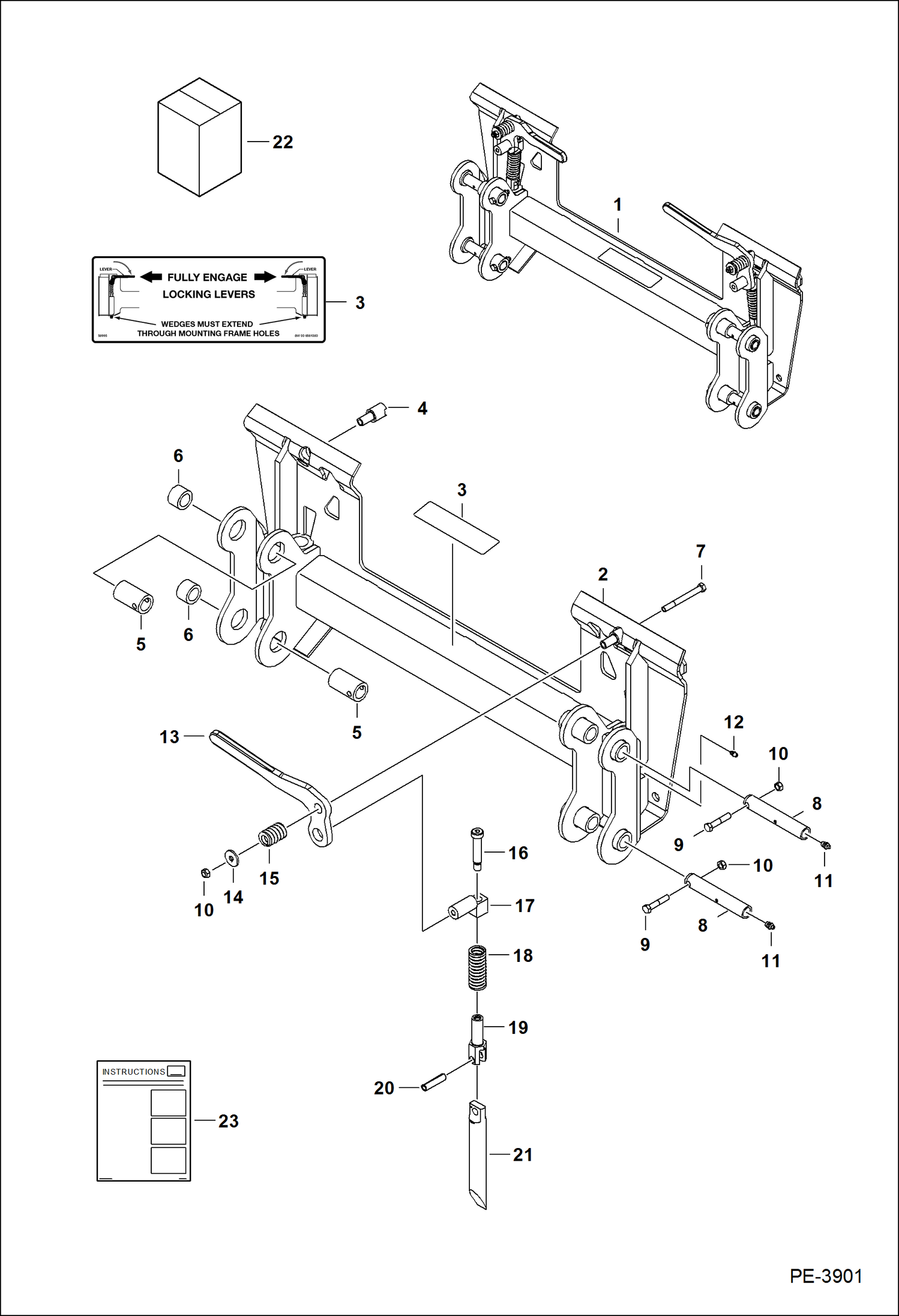 ОДНОКОВШОВЫЙ ПОГРУЗЧИК 7TL (A911) (BOB-TACH)