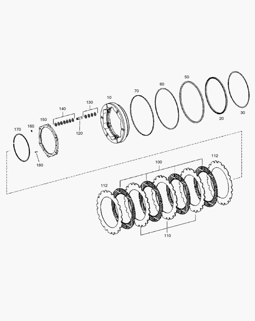 Спецтехника 3360 BRAKE - FRONT AXLE [5001~10012] - главное фото
