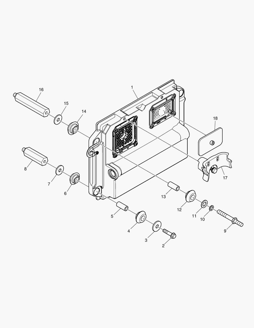 030 ENGINE CONTROL MODULE