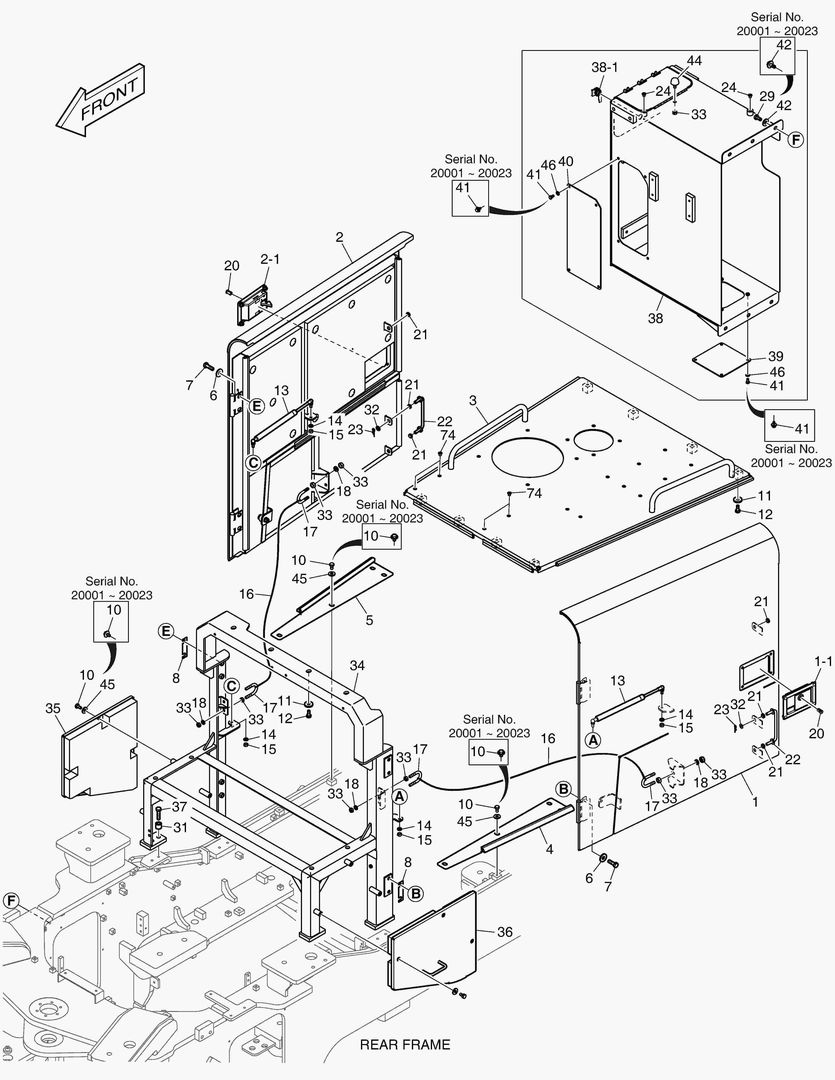 КРЫШКА ДВИГАТЕЛЯ