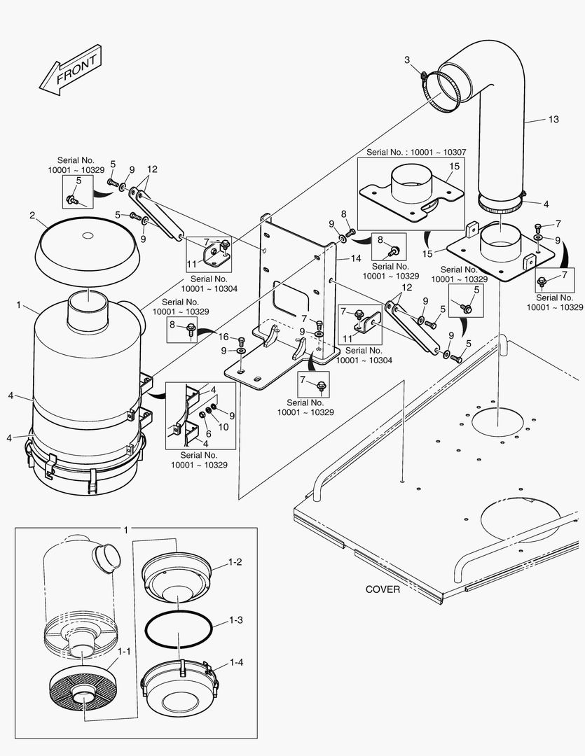 ВОЗДУХООЧИСТИТЕЛЬ - НЕФТЯНАЯ СМАЗКА