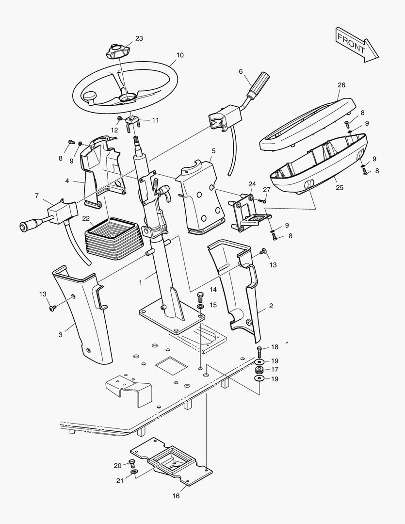 РУЛЕВОЕ УПРАВЛЕНИЕ В СБОРЕ