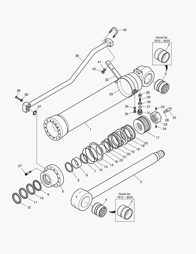 4251 ARM CYLINDER [7812~]