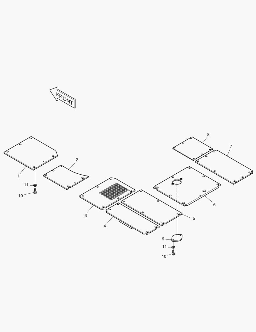 ОБТЕКАЕМАЯ ПОДКУЗОВНАЯ ПАНЕЛЬ