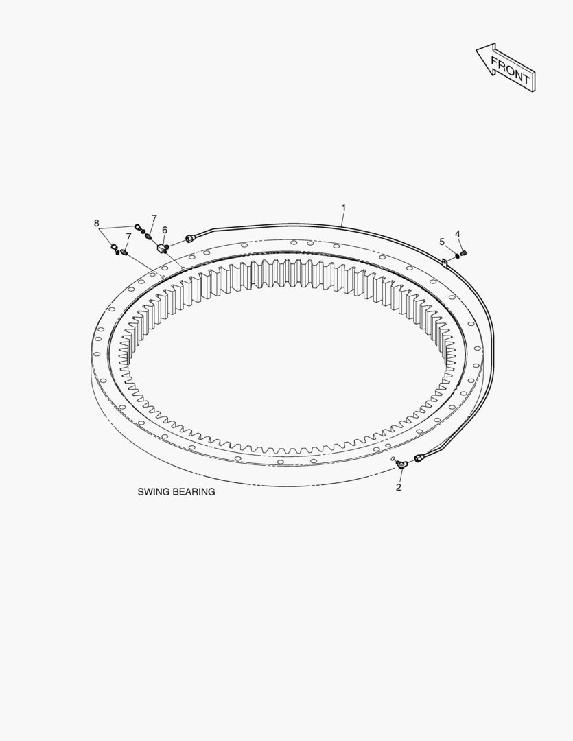 ТРУБОПРОВОД СМАЗОЧНОЙ СИСТЕМЫ