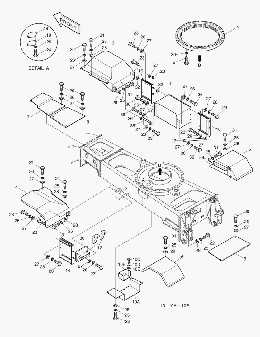 КОМПОНЕНТ ШАССИ(ОПЦИЯ)-E.D