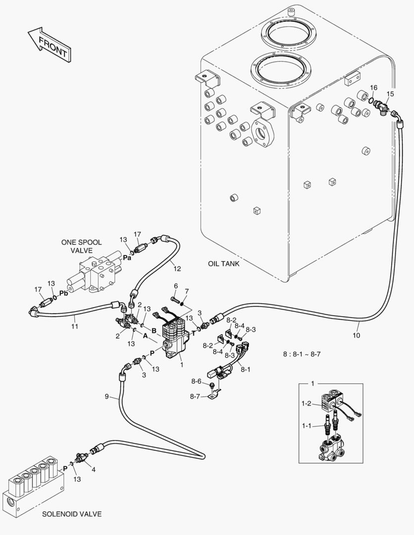 ТРУБОПРОВОД СЕРВОУПРАВЛЕНИЯ - ВРАЩАЮЩИЙСЯ(1)