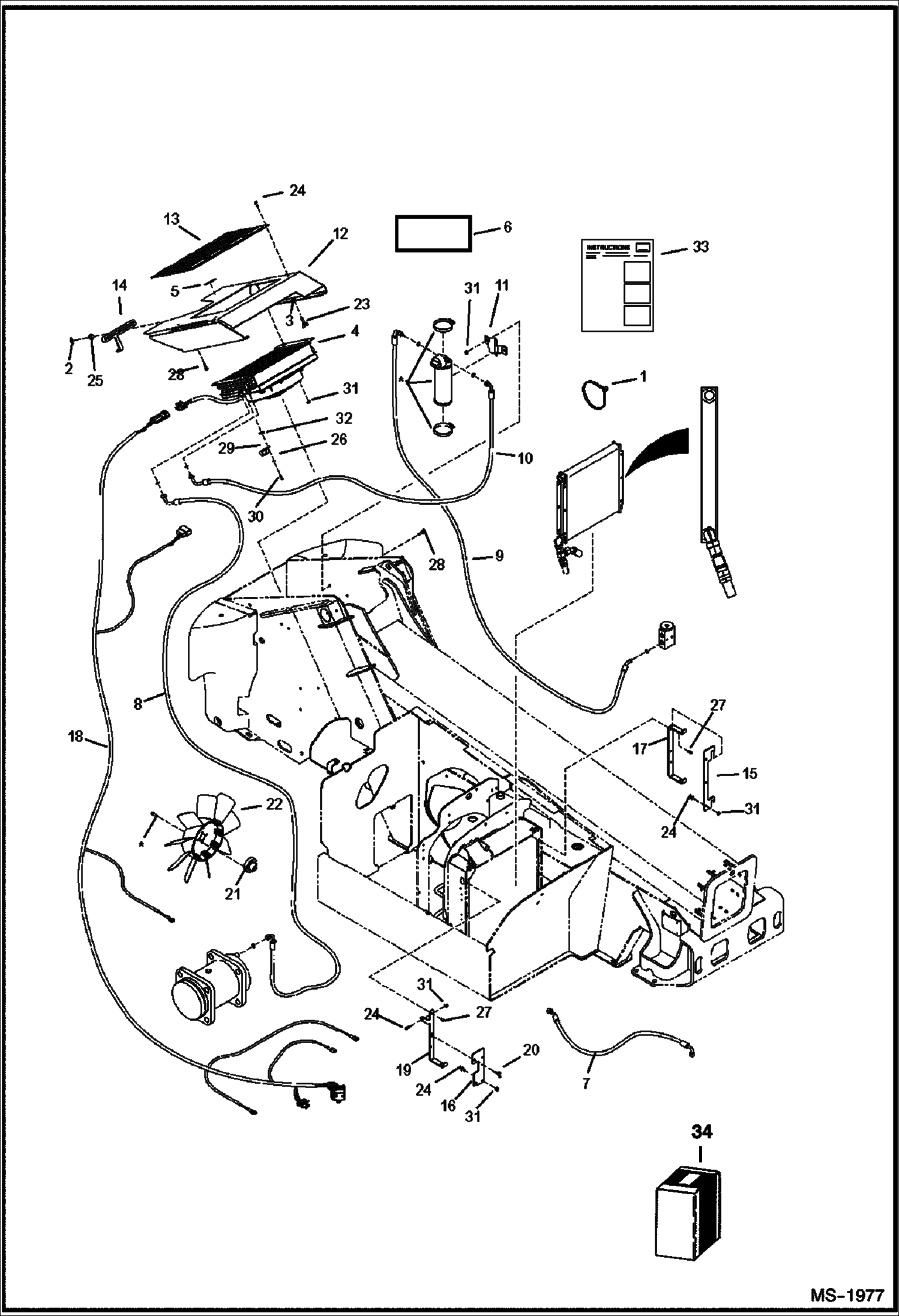Схема РЕМКОМПЛЕКТ ДЛЯ ЗАМЕНЫ КОНДЕНСАТОРА В КОНДИЦИОНЕРЕ