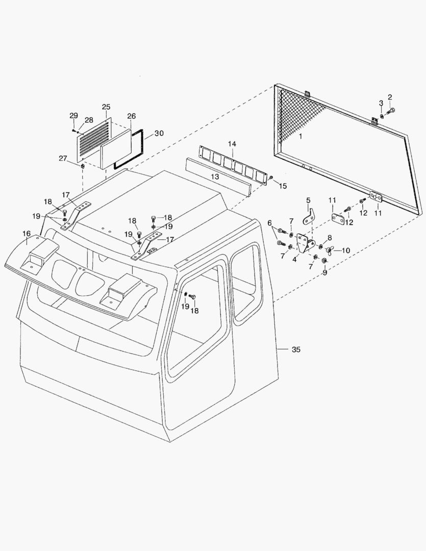 G075-1 CABIN AND EXTERIOR EQUIPMENT [410002~410251]
