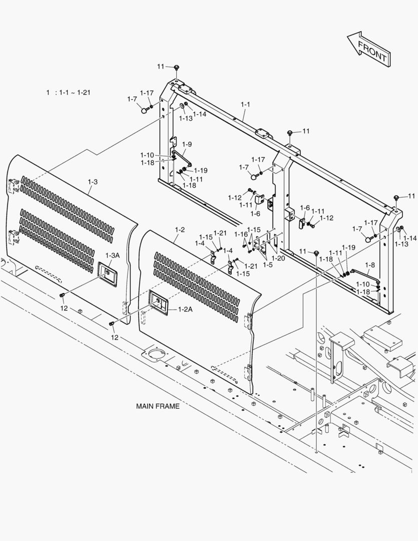 БОКОВАЯ ДВЕРЬ - ЛЕВОСТОРОННИЙ