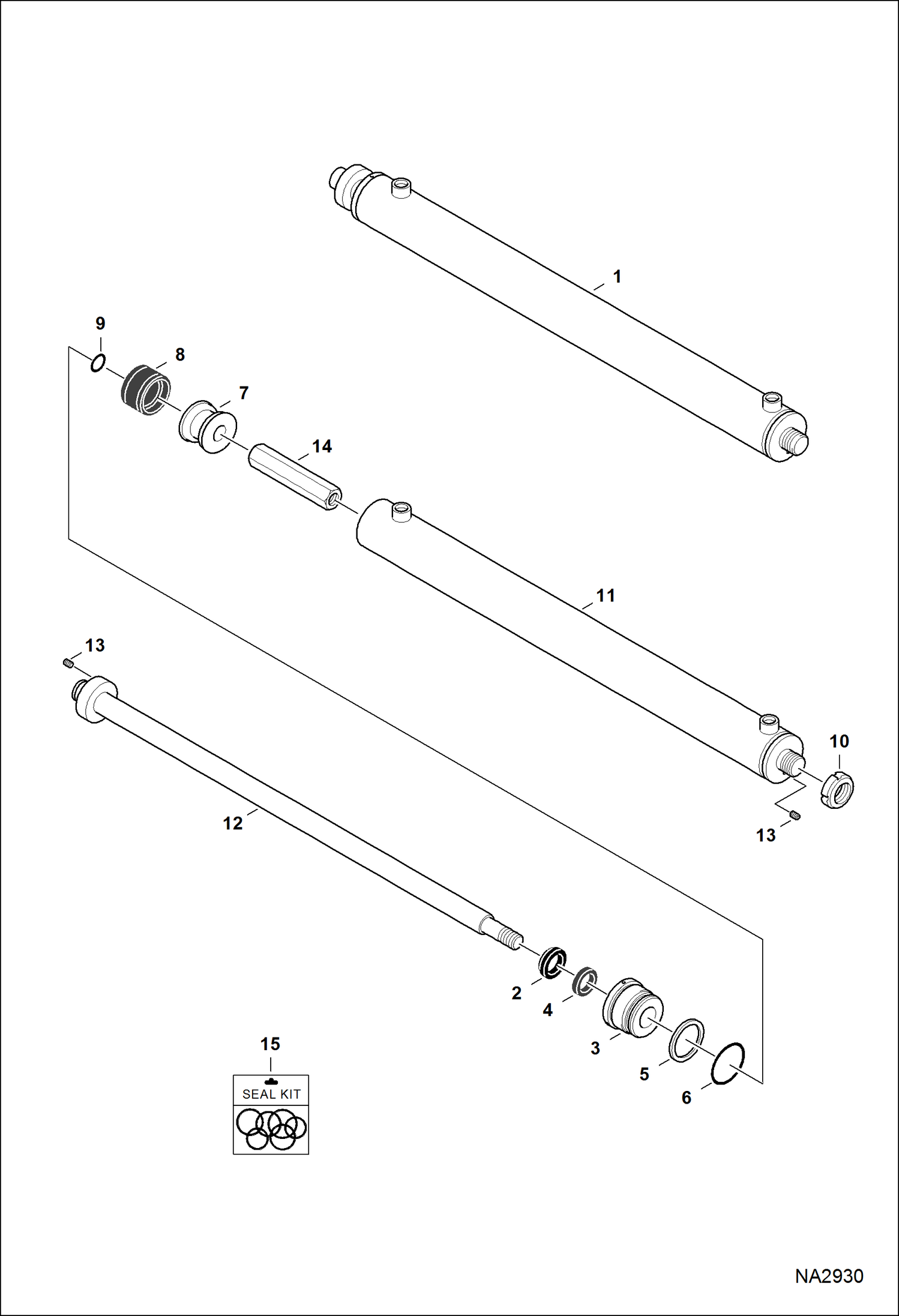ПЛАНИРОВЩИК (БОКОВОЙ ЦИЛИНДР МЕХАНИЗМА ПЕРЕКЛЮЧЕНИЯ) (40-- 991401036 И ВЫШЕ)