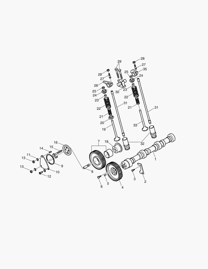 МЕХАНИЗМ РАСПРЕДЕЛЕНИЯ КЛАПАНА