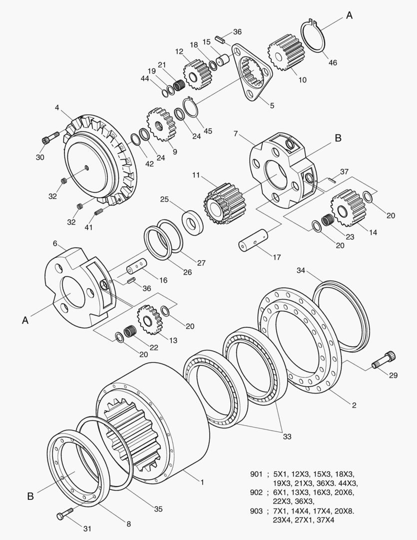 6320 TRAVEL REDUCTION DEVICE-DNB50B [5001~6816]