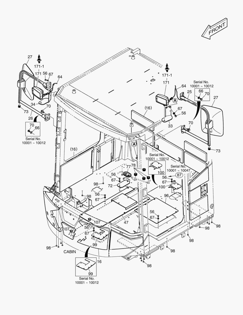 1410 CABIN(2) - BODY