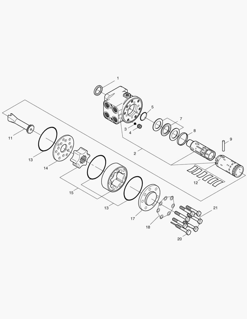 БЛОК РУЛЕВОГО МЕХАНИЗМА