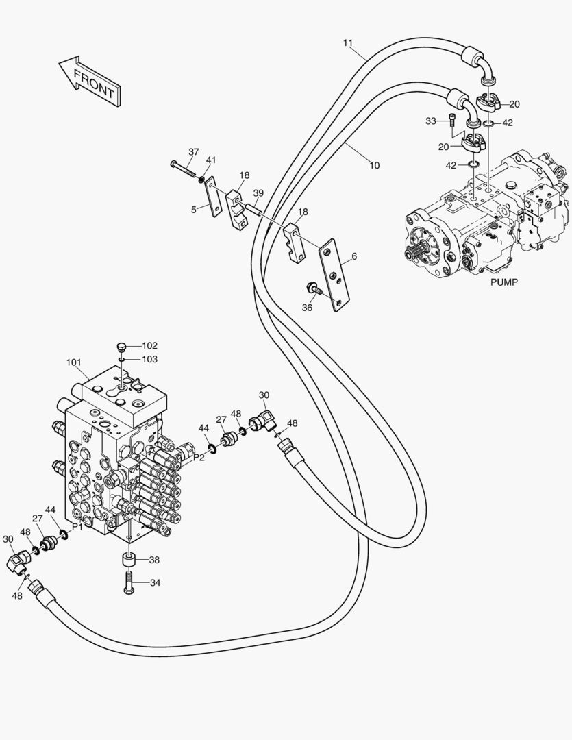 ГЛАВНАЯ МАГИСТРАЛЬ(1)-НАСОС