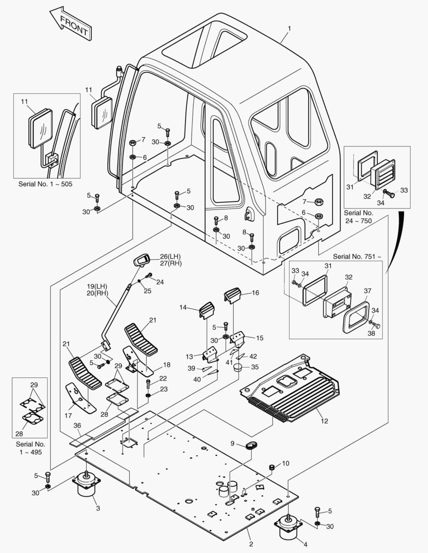 КАБИНА В СБОРЕ