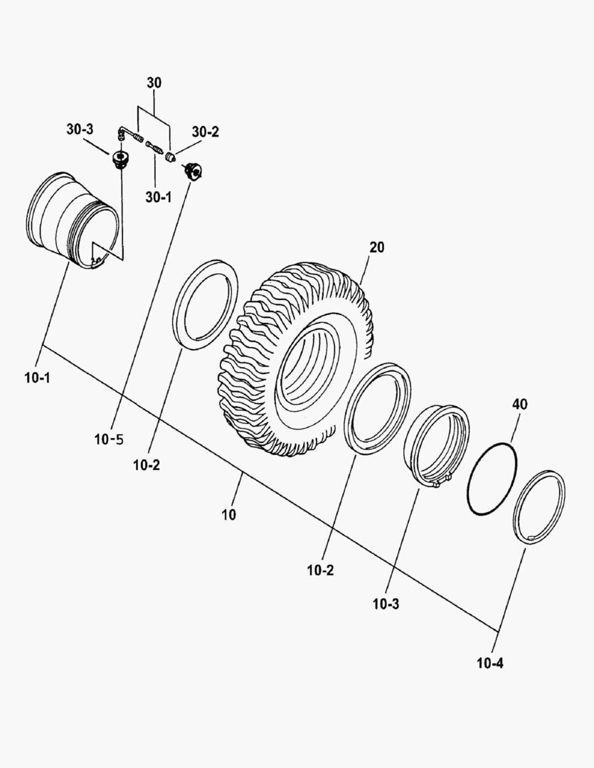 G100-2 TIRES AND RIMS