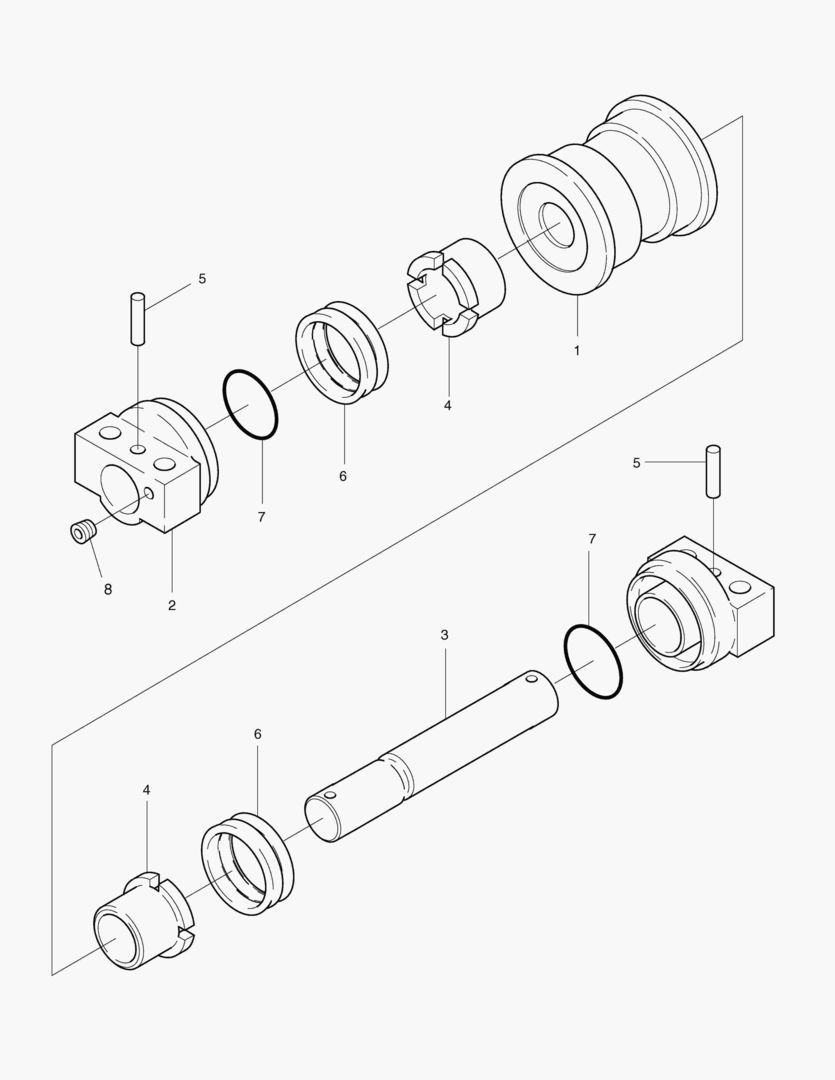 2150 LOWER ROLLER [1001~1148]