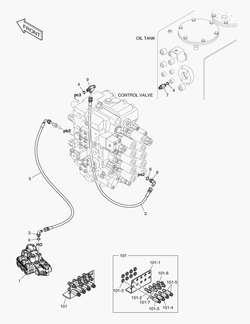 6161 PILOT PIPING - ONE WAY [19557~]