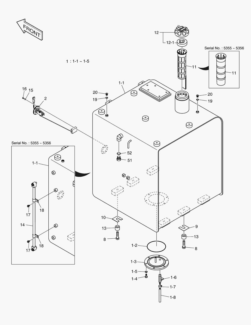 1201 FUEL TANK [5355~]