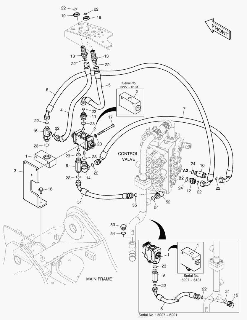 6321 MAIN PIPING - TWO WAY [5227~]