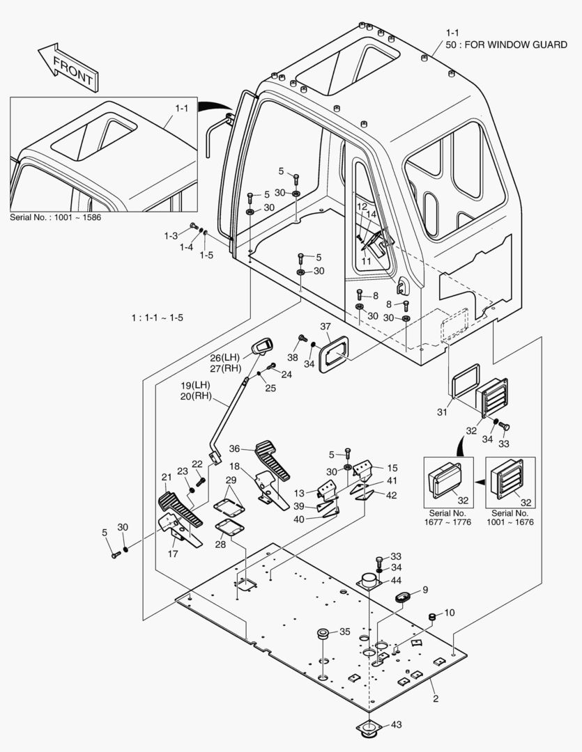 КАБИНА В СБОРЕ