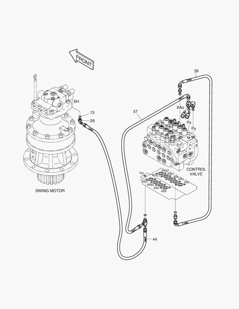 ТРУБОПРОВОД СЕРВОУПРАВЛЕНИЯ(5)