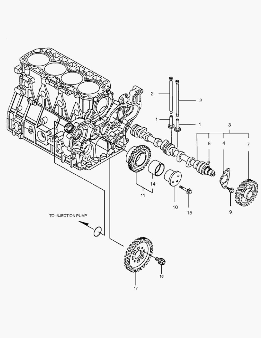 056 CAM SHAFT & DRIVING GEAR [1154~1680]