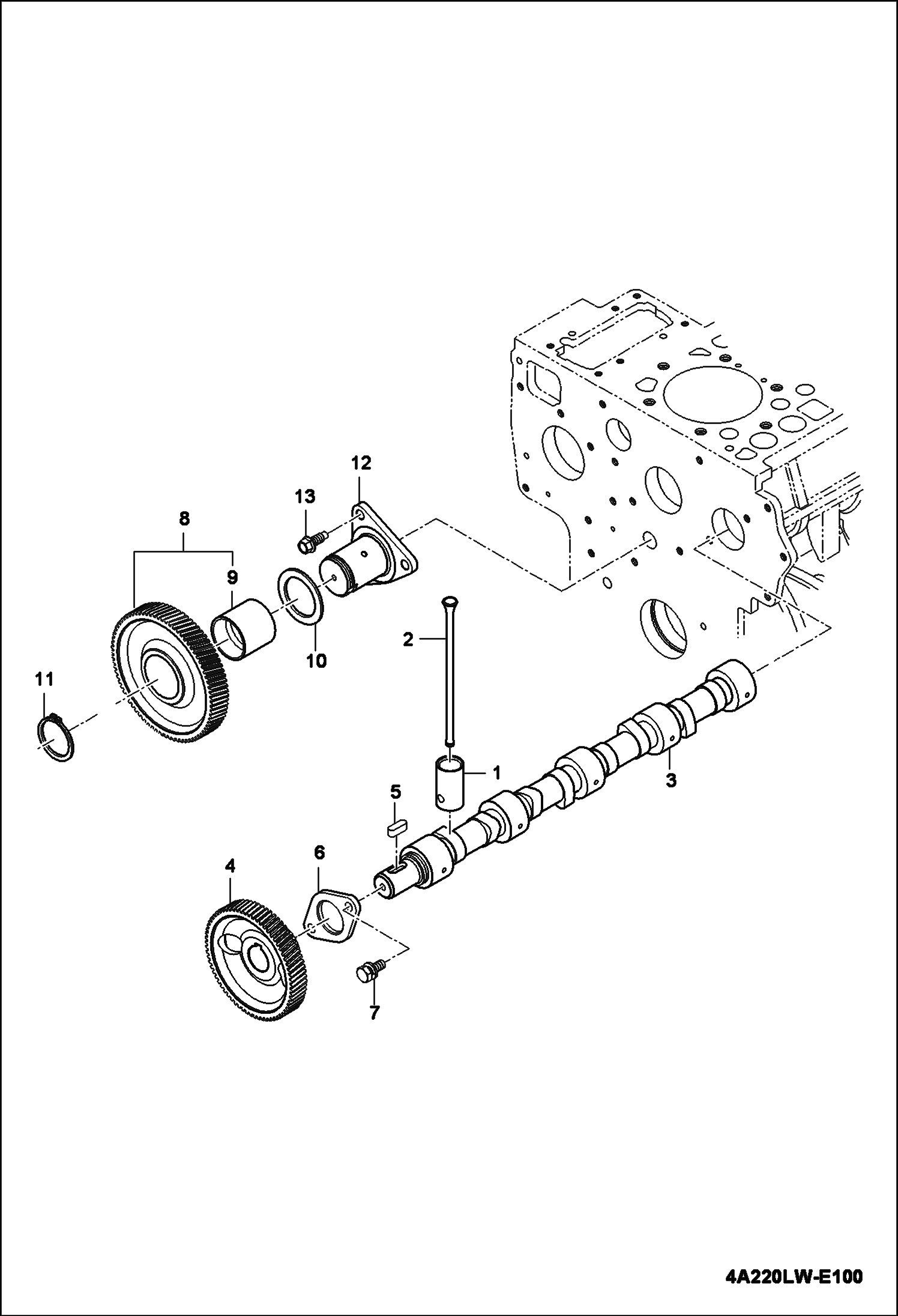 РАСПРЕДЕЛИТЕЛЬНЫЙ ВАЛ В СБОРЕ