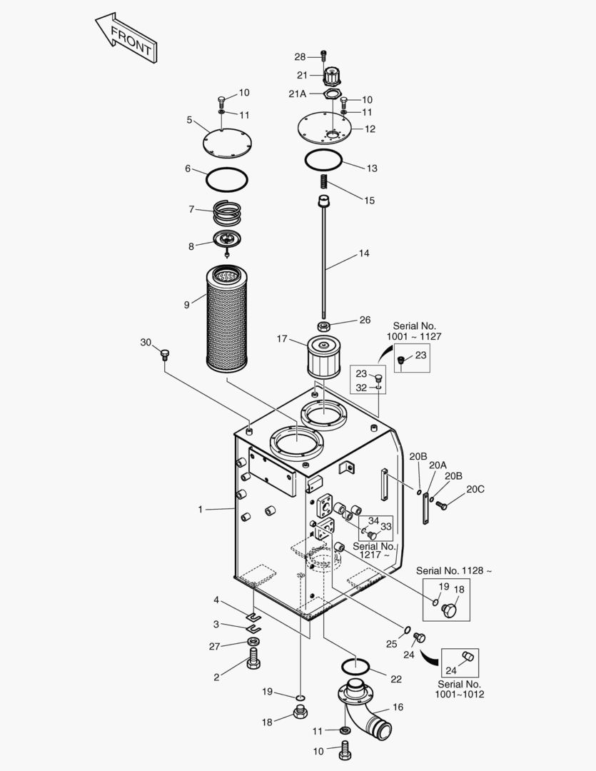 РЕЗЕРВУАР ДЛЯ МАСЛА