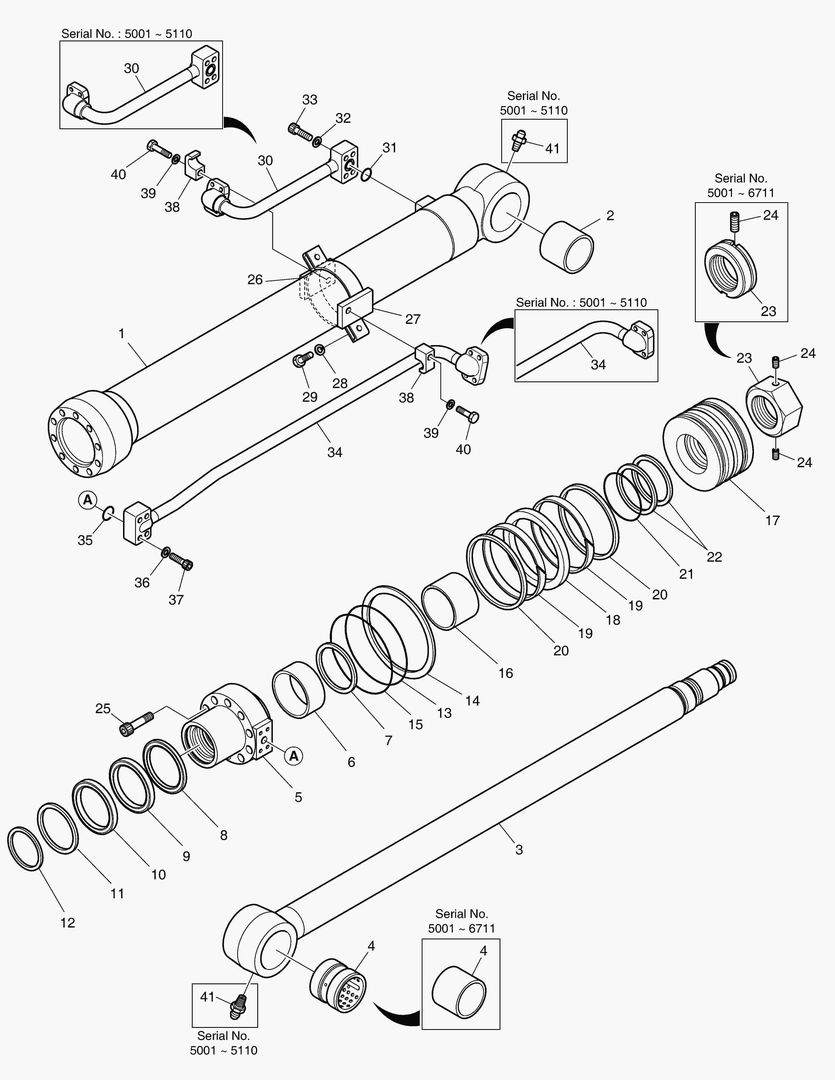 Спецтехника 4250 BUCKET CYLINDER [5001~7057] - главное фото