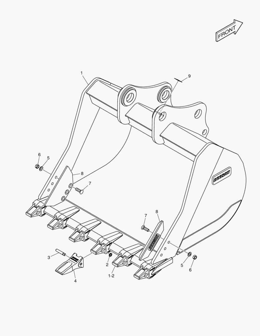 7740 BUCKET ASSВґY - 1.83mВі - G CLASS