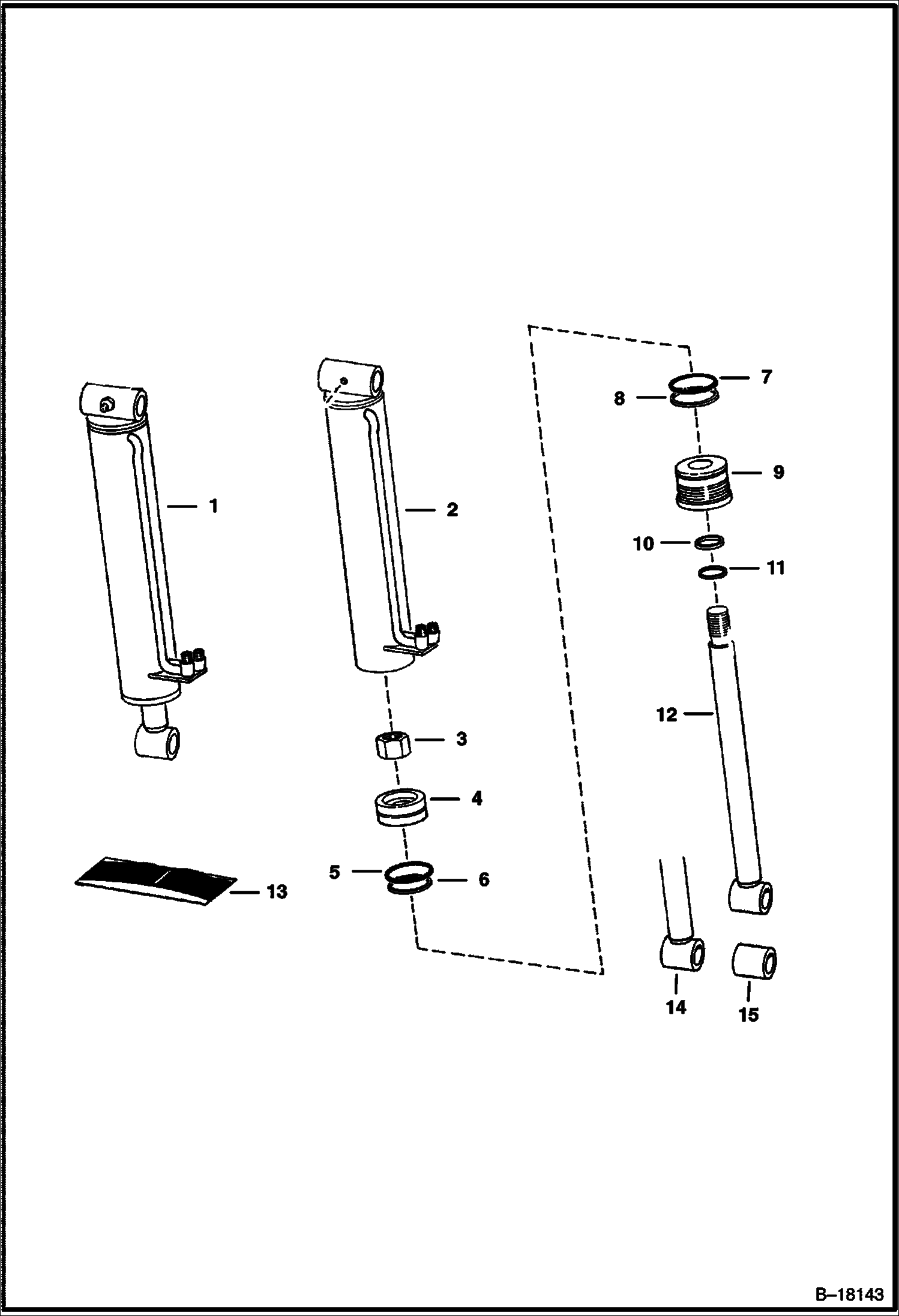 ЦИЛИНДРА НАКЛОНА (С НАВАРЕННОЙ ТРУБКОЙ)