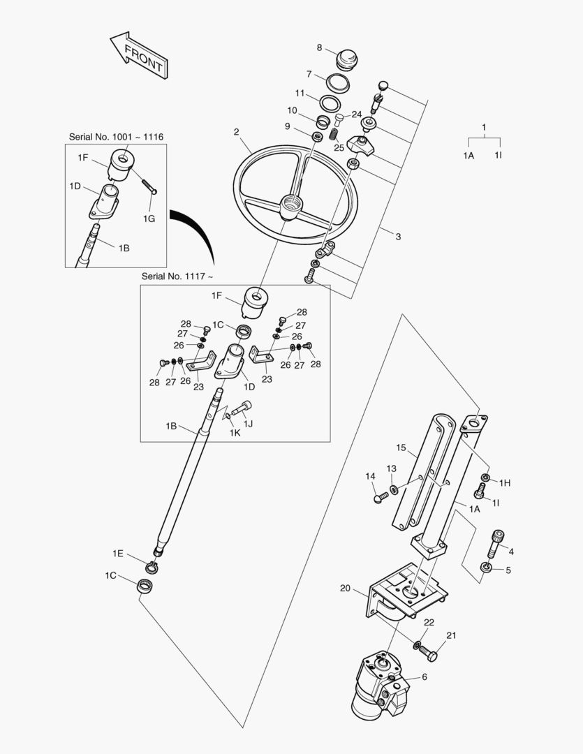 РУЛЕВОЕ УПРАВЛЕНИЕ В СБОРЕ