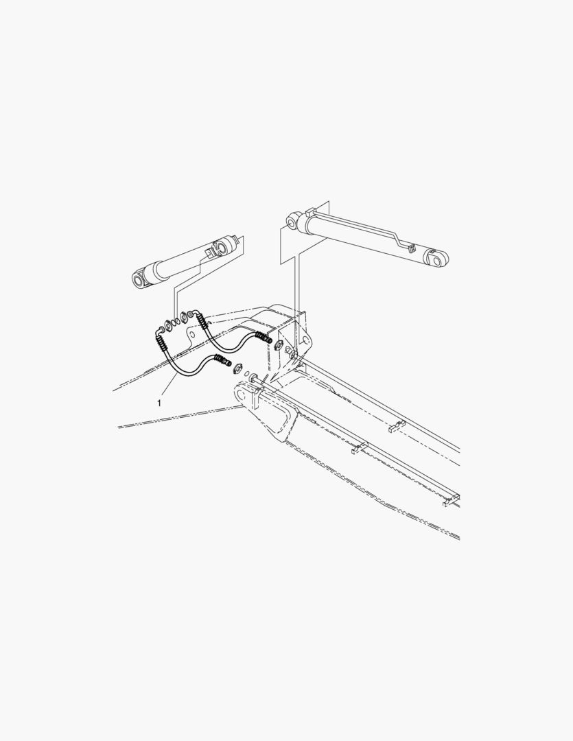 Спецтехника 7170 ARM PIPING-ARM 2.9m(ARTI.BOOM) [1045~]