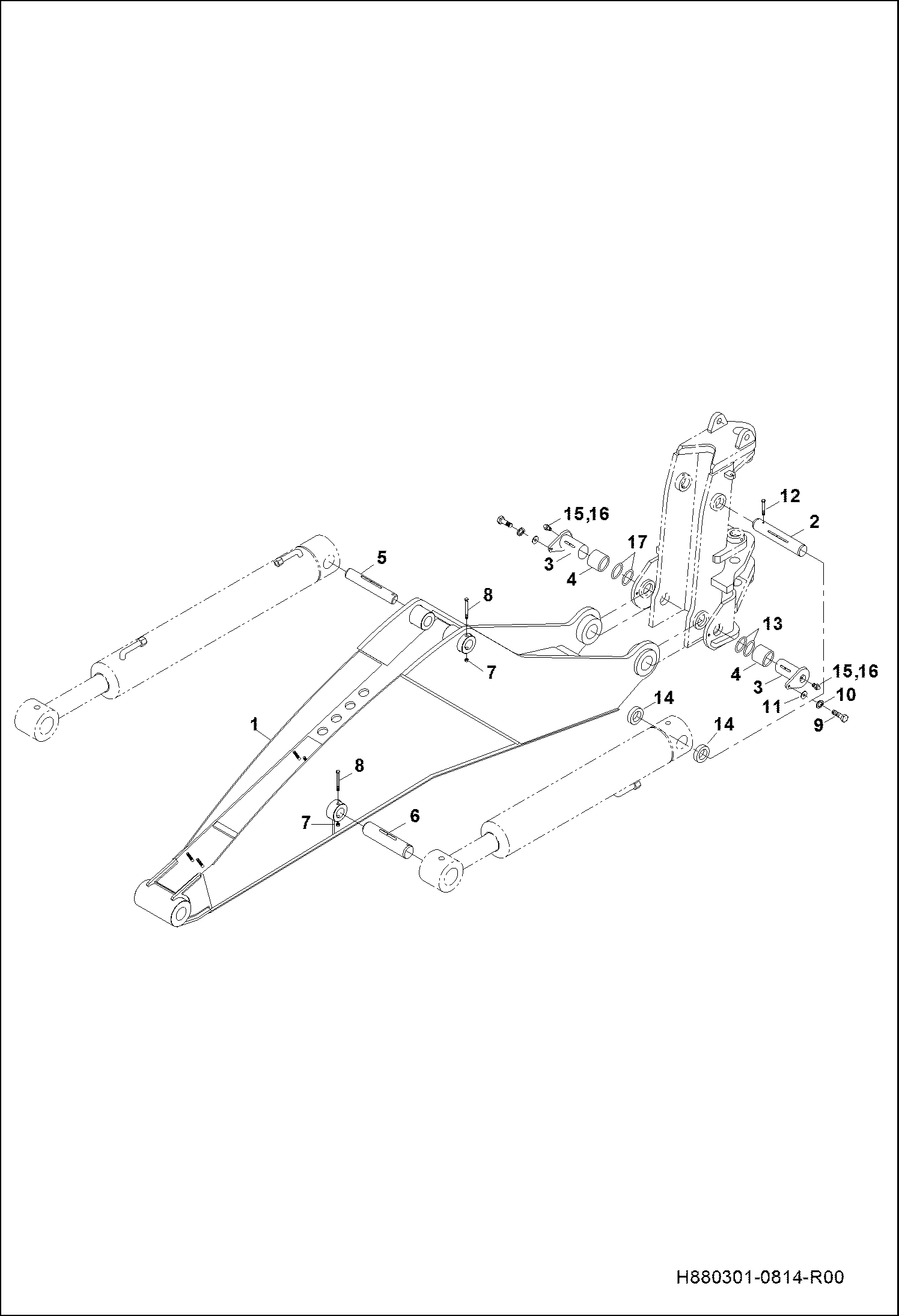 СХЕМА СОЕДИНЕНИЯ СТРЕЛЫ