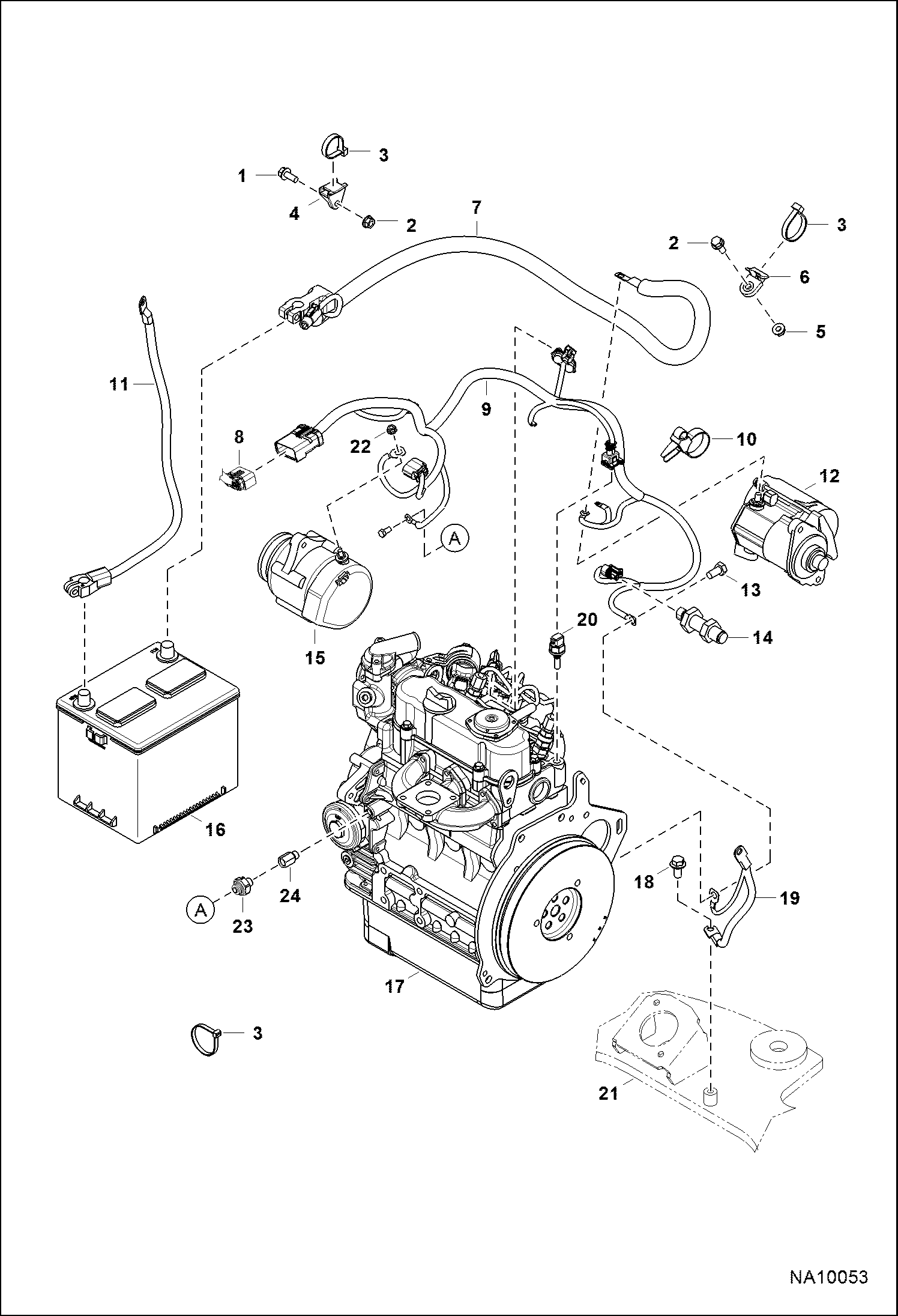 ЭЛЕКТРИЧЕСКАЯ СИСТЕМА ДВИГАТЕЛЯ