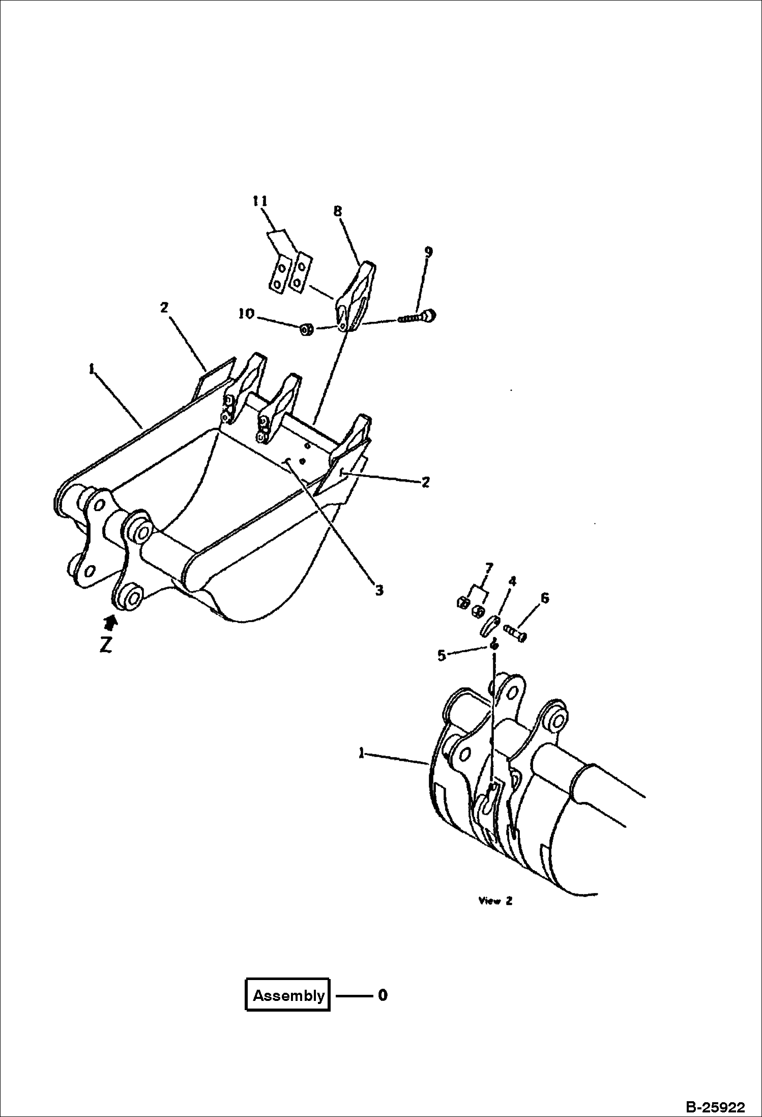 КОВШ (0.14 КУБИЧЕСКИХ МЕТРОВ) (МИНИ 0.24 КУБИЧЕСКИХ МЕТРОВ)(116) (600 ММ ШИРОКИЕ, С КРЮКОМ) (КРОМЕ ЯПОНИИ)
