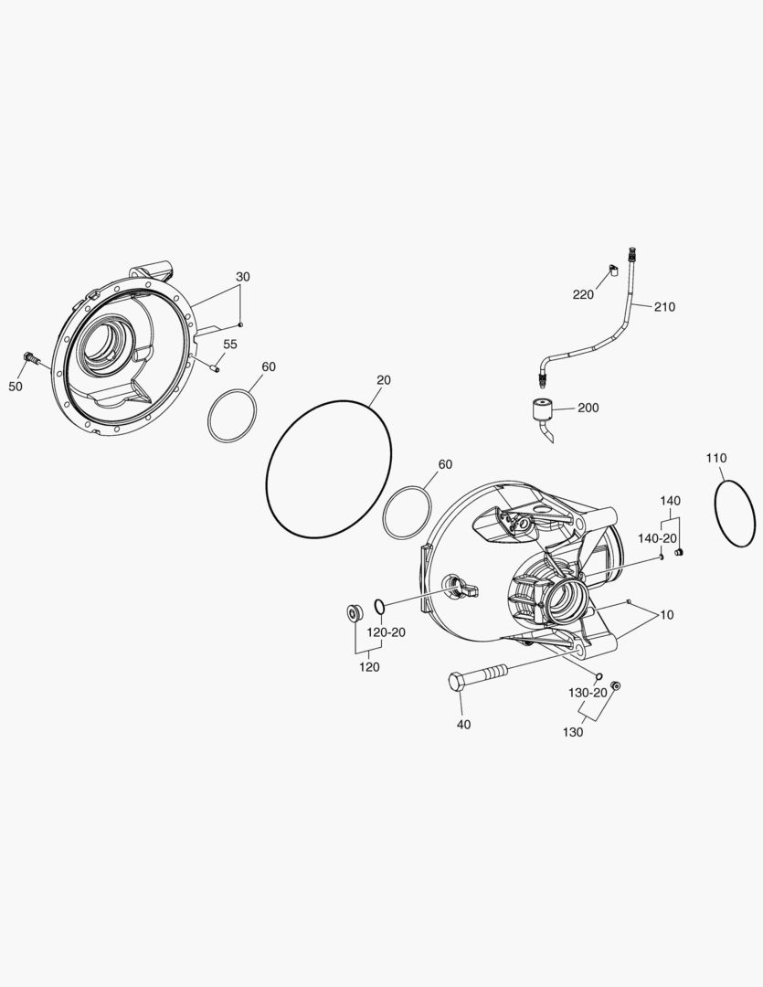 G070-390 DIFFERENTIAL HOUSING